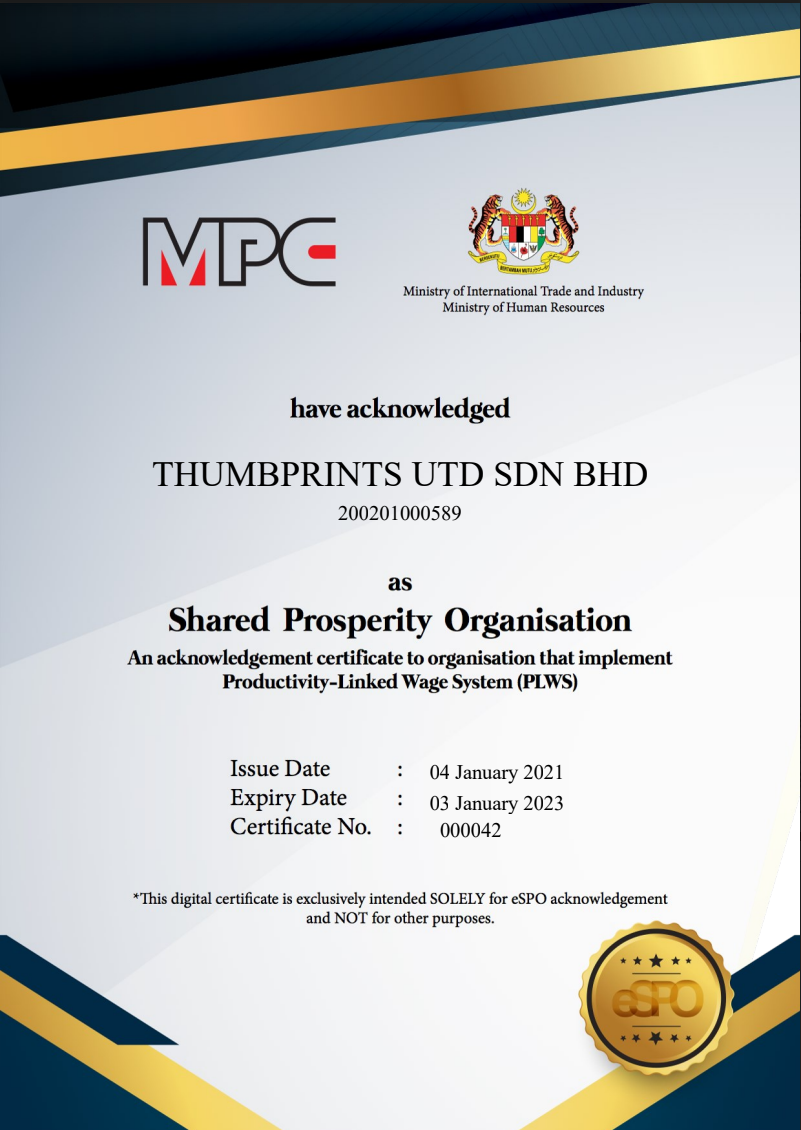 Shared Prosperity Organisation from MPC - 4 Jan 2021 - 3 Jan 2023